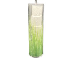 wcrolhouder - vrijstaand -geschikt voor 5 rollen -54cm - toiletrolhouder - gras
