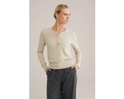 WE Fashion Dames gebreid vest met structuur