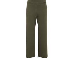 WE Fashion Dames wide leg pantalon - Curve