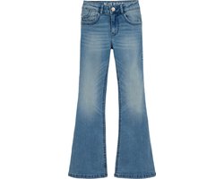 WE Fashion Meisjes flared jeans met stretch - Maat 164