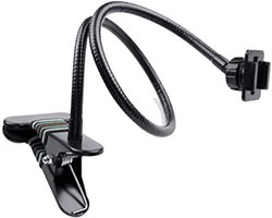Webcam Houder - Flexibele Arm - Bureau Montage - Verstelbare Klem - 25 Inch - Zwart
