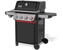 Weber Spirit E-435 4-Pits Gasbarbecue met Zijbrander Zwart