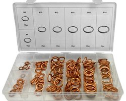 Weber Tools gevulde koperen ringen assortiment 150 delig type FD2011