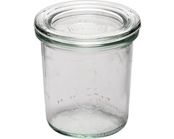 WeckglazenSet met deksel - 24-delig - inhoud 0 -14 liter