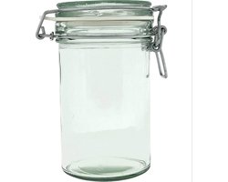Weckpot voorraadpot beugelpot met degelijke klemsluiting - 500ml - Glas - 6 Stuks
