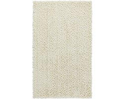 Wecon home Basics - Benno - Badmat - 70x120 cm - crème beige - Badkamermat antislip – Zachte Chenille Douchemat – Absorberend & Sneldrogend – Comfortabel & Wasbaar – Voor Badkamer & Douche