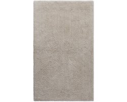 Wecon home Basics - Erik - Badmat - 80x150 cm - beige - Antislip - 100% Katoen - Waterabsorberende Badkamermat - Sneldrogend - Voor Douche en Bad