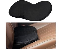 Wedge Cushion Memory Foam Seat Cushion with Washable Cover - Ergonomic, Comfortable, and Breathable - Ideal for Office Chair, Wheelchair, or Car