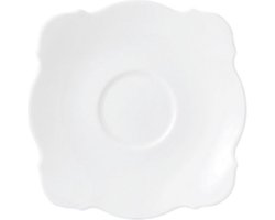 Wedgwood - Jasper Conran - Baroque Theeschotel - 16x16cm - Wit Bone China