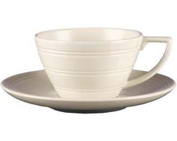 Wedgwood Jasper Conran Casual Schotel Cappuccinokop creme, 18 cm