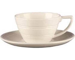 Wedgwood Jasper Conran Casual Schotel Thee-Koffiekop creme