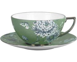 WEDGWOOD - Jasper Conran Chinoiserie - Theekop&schotel 0,23l Green