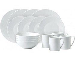 WEDGWOOD - Jasper Conran - Startset 4 persoons 16-dlg Strata