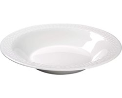 Wedgwood Nantucket - Diep Bord - Pastabord - Wit Bone China