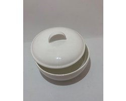 Wedgwood - Suikerpotje met deksel - Wit Bone China -10.5cm