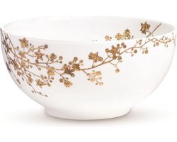 Wedgwood - Vera Wang Jardin Schaal - 15cm - Wit & Goud