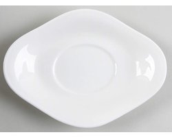 Wedgwood - White China  - Onderbord voor sauskom - bone china