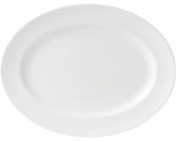 Wedgwood White China Serveerschaal ovaal 39 cm