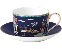 WEDGWOOD - Wonderlust - Theekop&schotel Blue Pagoda