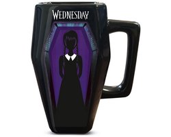 Wednesday Wednesday Addams Kop meerkleurig Keramiek Unisex - Fan merch, Horror, TV-series