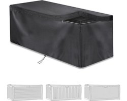 Weerbestendige Afdekking voor Opbergdozen en Tuinboxen – 420D Oxford Stoffen Beschermhoes (132 x 71 x 67 cm)