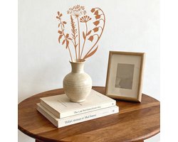 Weerbestendige metalen bloemen voor buiten - Decoratieve tuinsteker en bloembeddecoratie