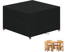 Weerbestendige Tuinmeubelhoezen van 420D Oxford Stof - UV-bestendige Bescherming voor Tuinset en Tafel - Ideaal voor Buitengebruik 100x100x80cm