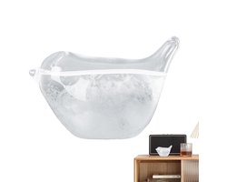Weerglas Vogl - Voorspellende Kristal - Weer Observatie - Decoratief Instrument - 8 x 5 x 4 cm - Transparant