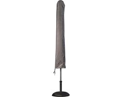 Weersbestendige Parasolhoes - Rond & Vierkant - Max. 3 x 3 m - Grijs / Antraciet - Stokparasol