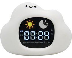 Wekker kind - wekker - kinderwekker - Pat Kleurveranderend Rustgevend Licht - Decoratieve Lamp voor Kinderkamer