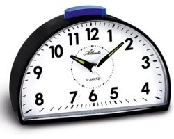 Wekker Modern Design Zwart