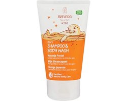 Weleda Kids 2-in-1 Shampoo & Body Wash - Blije Sinaasappel - 100% Natuurlijke Ingrediënten- 150ml