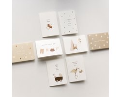 WeLikeToLove Kaarten - Wenskaarten - Kaartjes - Geboortekaartjes - Kaartenset - Postkaarten - Versturen - A6