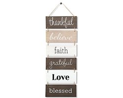 Welkom Wanddecoratie - Rustiek Interieur Accessoires voor Woonkamer, Slaapkamer, Badkamer, Eetkamer en Keuken