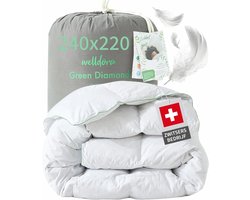 Welldora Dekbed 240 x 220 | 100% Extra Zacht Veren- en Donsdekbed | Zorgvuldig Getest, Oeko-Tex, Allergievriendelijk | RDS-keurmerk voor Dierenwelzijn | All season Dekbed Veren en Dons 240 x 220
