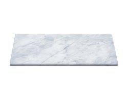 Wellmark Marble plate/schaal 30x13cm Marmer Wit