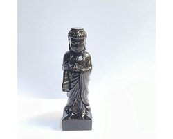 Wellness-House | Sakyamuni Buddha Beeldje | Boeddha Beeldje | 9 x 2,8 x 2,8 CM | Handgemaakt | Buddha | Zen Decoratie | Woon Decoratie | Zen Cadeau | Cadeautje