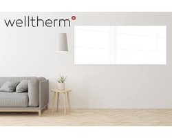 Welltherm metalen infrarood paneel 210Watt + schakelaar