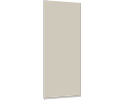 Welltherm metalen Zand infrarood badkamerverwarming en paneel 550 watt | Zandkleurig | 60 x 120 cm | geen beugels