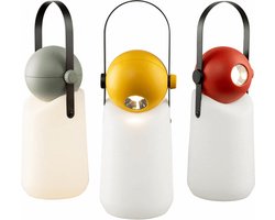 Weltevree | Guidelight | Multifunctionele & Oplaadbare Lantaarn voor Buiten | Windlicht, Zaklamp, Camping Lamp, Buitenlamp, Sfeerlamp | Spatwaterdicht | Sfeerlicht Buitenverlichting | Goud Geel RAL 1004