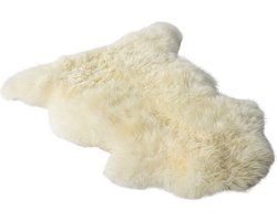 Weltevree | Sheepskin | Schapenvacht Stoelkussen, Schapenvachten Vloerkleed | Wit | Natuurlijk Wol van Tesselaar Schapen