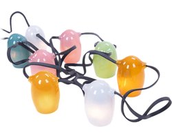 Weltevree | Stringlight | Buitenverlichting | Tuinverlichting | Sfeer Verlichting Binnen & Buiten, Lichtsnoer, Lichtslinger | Veelkleurig | 12 meter kabel | Incl, Lampen