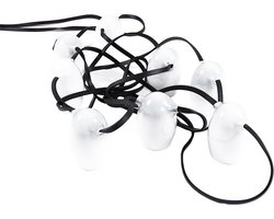Weltevree | Stringlight | Buitenverlichting | Tuinverlichting | Sfeer Verlichting Binnen & Buiten, Lichtsnoer, Lichtslinger | Wit | 12 meter kabel | Incl, Lampen