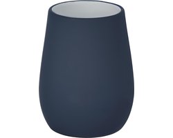 Wenko Badkamerbeker Sydney 8,5 X 11 Cm Keramiek Matblauw
