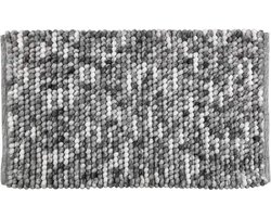 Wenko Badmat Urdu 90 X 60 Cm Polyester Grijs