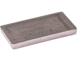 Wenko Badplank Mauve 24,3 X 13,5 Cm Beton Grijs