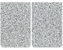 WENKO Cooker Cover plates Universal Mod. Granite, set of 2