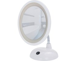 Wenko Cosmeticaspiegel Style Led 17,5 X 28 Cm Wit