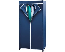 Wenko Garderobekast 75 X 150 Cm Polypropyleen Marineblauw
