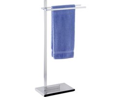 Wenko Handdoekenhouder Quadro 41 X 85,5 X 20 Cm Staal Chrome